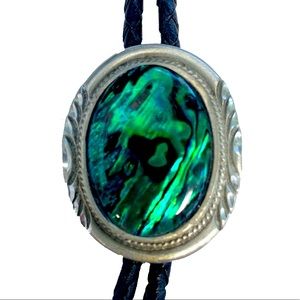 Abalone Bolo Tie